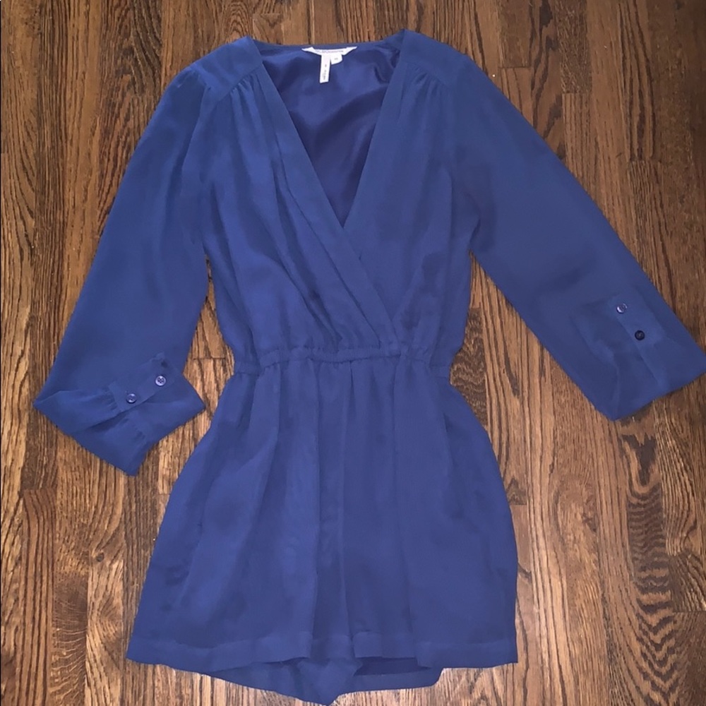 Blue romper